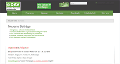Desktop Screenshot of dav-wangen.de